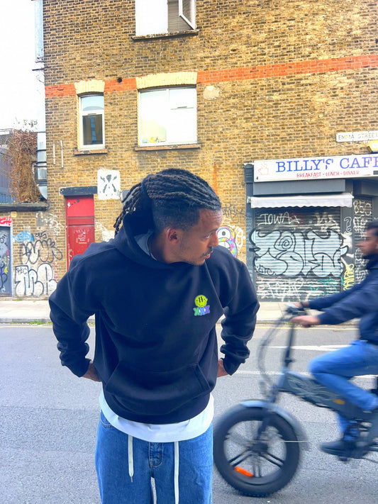 HAGFD Premium Hoodie - Black Front